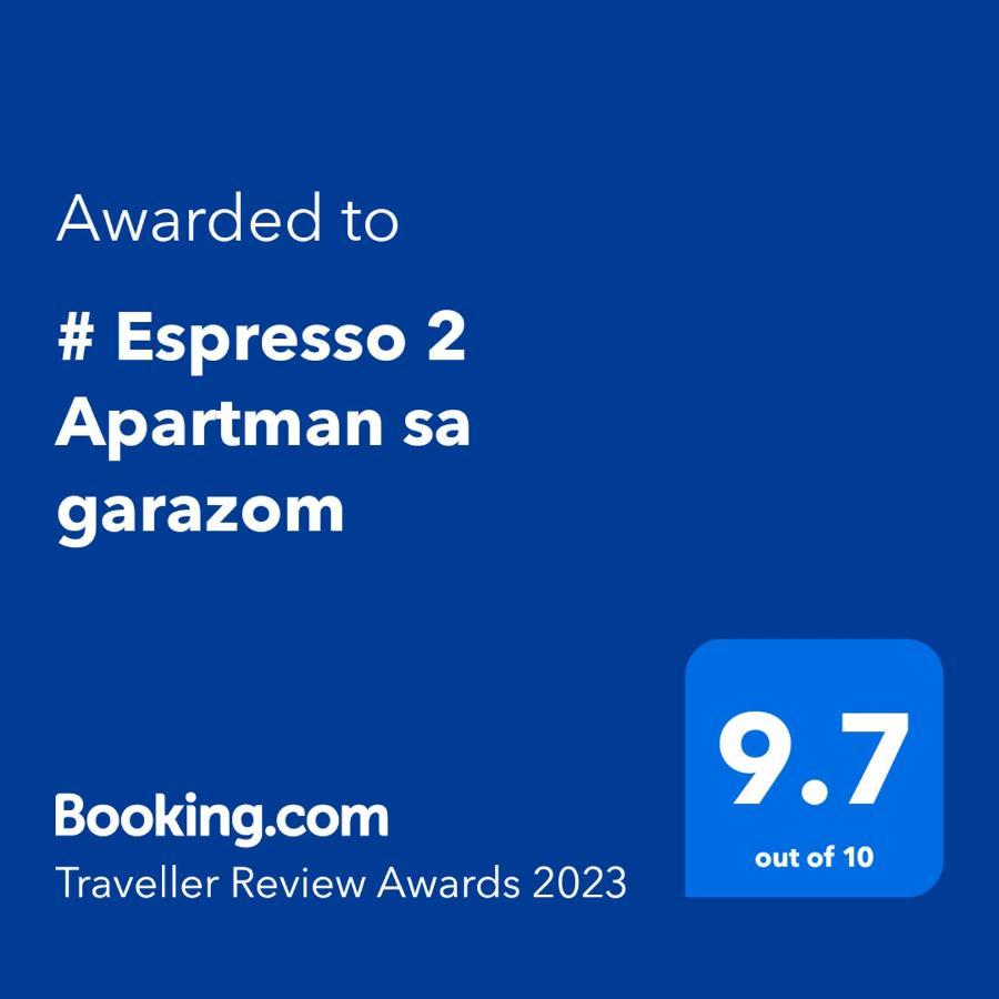 # Espresso 2 Apartman Sa Garazom Sremska Mitrovica Exterior photo