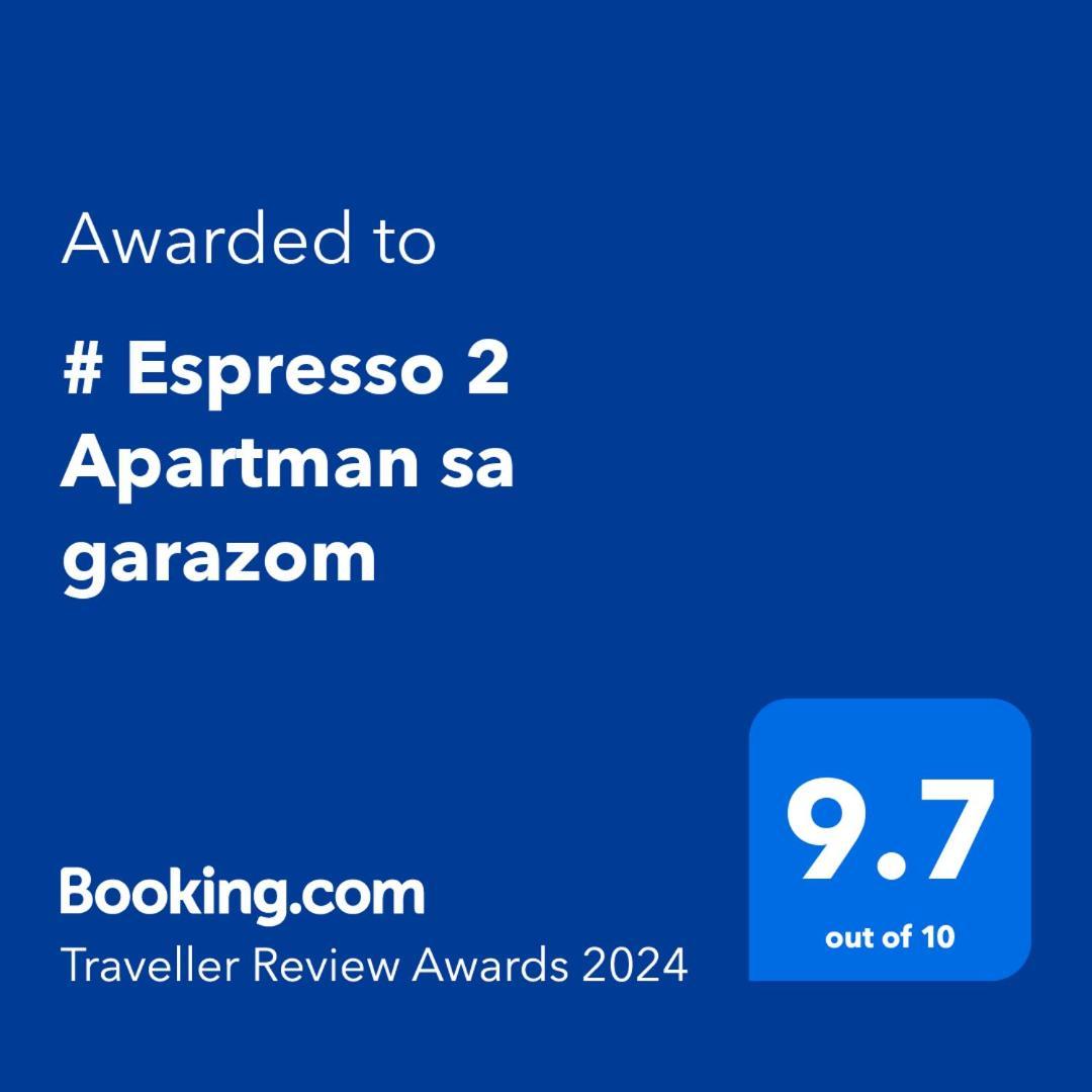# Espresso 2 Apartman Sa Garazom Sremska Mitrovica Exterior photo